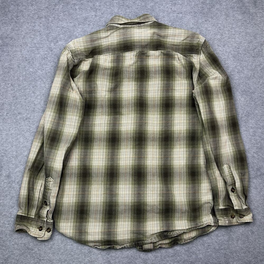 Carhartt plaid flannel work shirt original fit size small - Picture 8 of 12